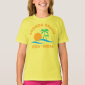 T-SHIRT AGONDA BEACH-GOA INDE (Devant)