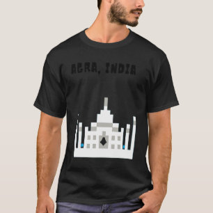 T-shirt Agra, Inde le beau Taj Mahal