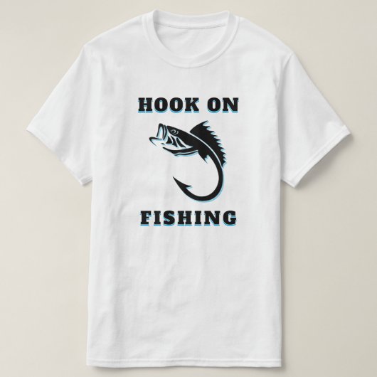 T-Shirt AGRAFE POUR PÊCHE (Design devant)