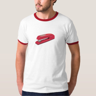 T-shirt Agrafeuse rouge