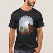T-shirt Agricola Board Game Tabletop Gaming Clothing (Devant)