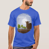 T-shirt Agricola Board Jeu Conception Tablette Jeu (Devant)