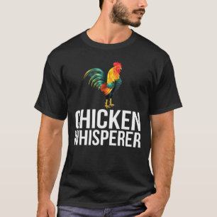 T-shirt Agricole du coq de poulet Whisperer