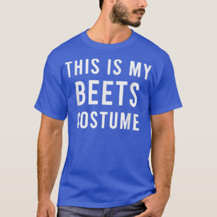 T-shirt Agricole Lazy Marché Beets Costume Funny Trick Tre