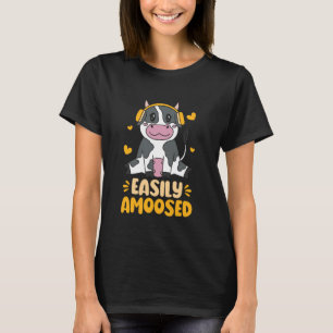 T-shirt Agriculteur amateur de vaches éleveur de bétail