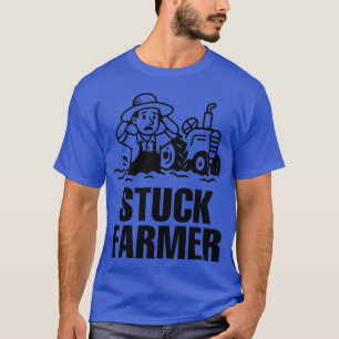 T-shirt Agriculteur coincé - classique