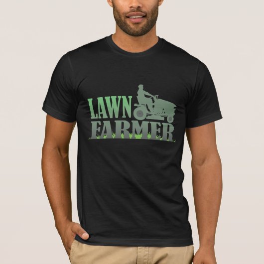 T-shirt Agriculteur de pelouse (Devant)