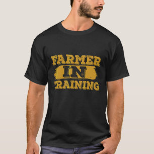 T-shirt Agriculteur En Formation Des Enfants De La Ferme