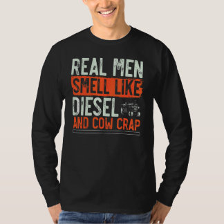 T-shirt Agriculteur  Tracteur  Ferme Éleveur  Les Hommes R