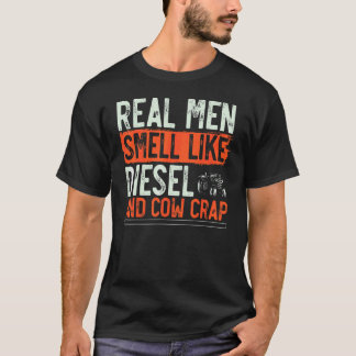 T-shirt Agriculteur  Tracteur  Ferme Éleveur  Les Hommes R
