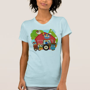 T-shirt Agriculteurs de hibou