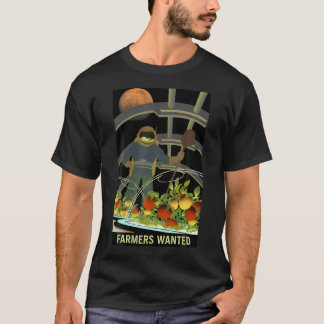 T-shirt Agriculteurs Nasa Recherché Sur Mars