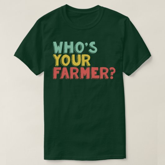 T-shirt Agriculture 6 (Design devant)