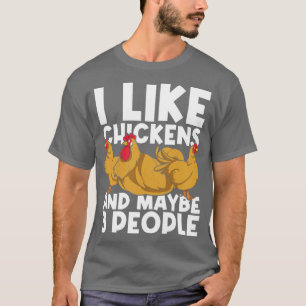 T-shirt Agriculture Agricole Drôle Époux Amoureux du poule