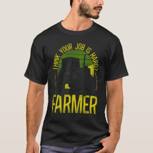 T-shirt Agriculture Agriculteur Tracteur Vintage Rétro Pen