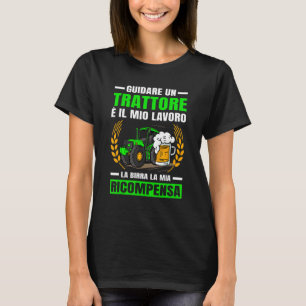 T-shirt Agriculture Bière Mon Tracteur récompense