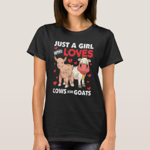 T-shirt Agriculture Chèvre Ferme Animaux Agriculteurs Fill