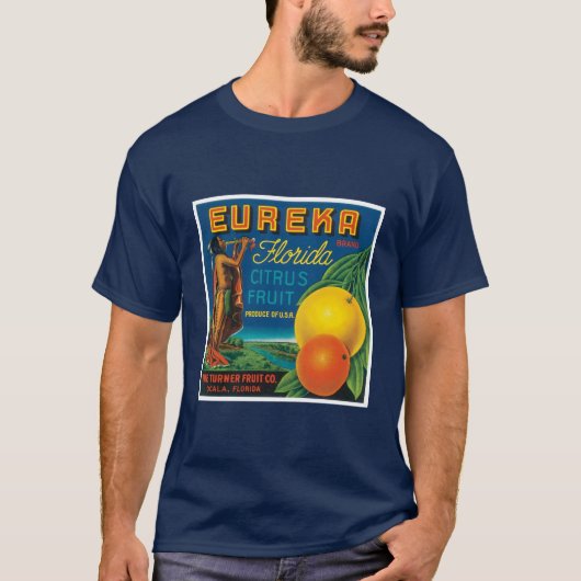T-shirt Agrumes de la Floride de marque d'Eureka (Devant)