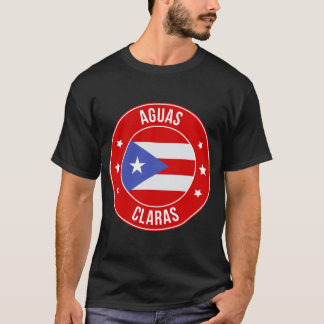 T-shirt Aguas Claras, ville de Porto Rico