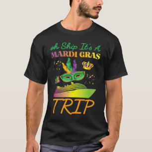 T-shirt Ah Bateau C'est Un Voyage Mardi Gras Croisière Jur