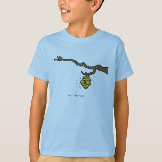 T-shirt Ah, ruche