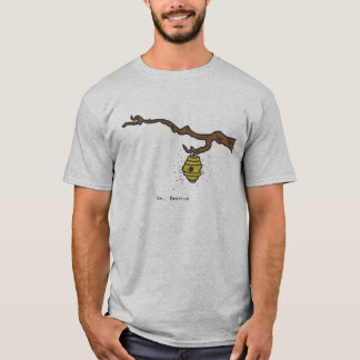 T-shirt Ah, ruche