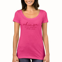 Ahimsa :  Soyez aimable, compatissant et non