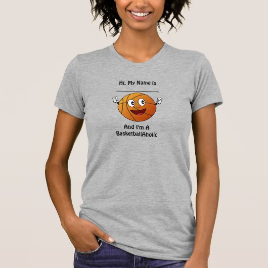 T-shirt Aholic Basketball (Devant)