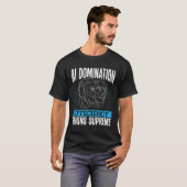 T-shirt Ai Domination Efficiency Reigns Supreme Backprint (Devant entier)