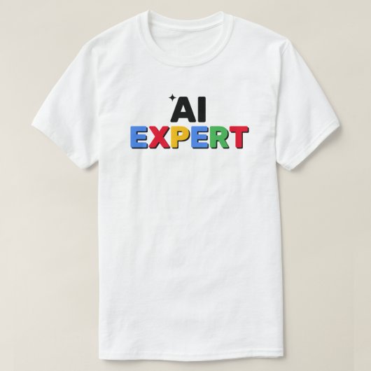 T-Shirt AI Expert™ (Design devant)