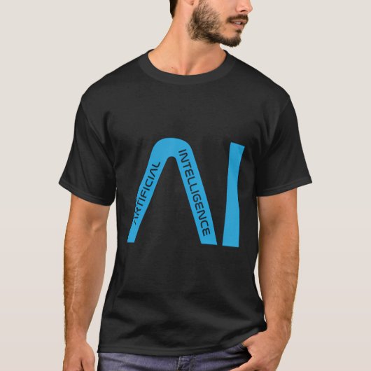 T-shirt Ai Intelligence Artificielle (Devant)