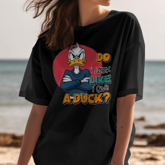 T-shirt Ai-je l'air de donner un canard Sarcastique Funny 