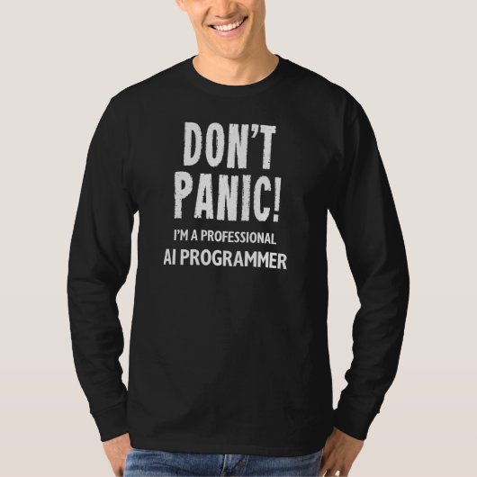 T-shirt Ai Programmer (Devant)
