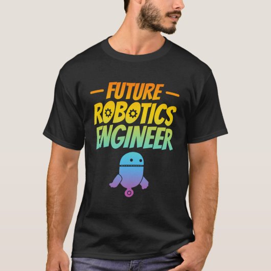 T-shirt Ai Robotics Machine Learning - Future Robotics Eng (Devant)