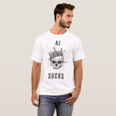 T-shirt AI Sucks - État Tee (Devant entier)