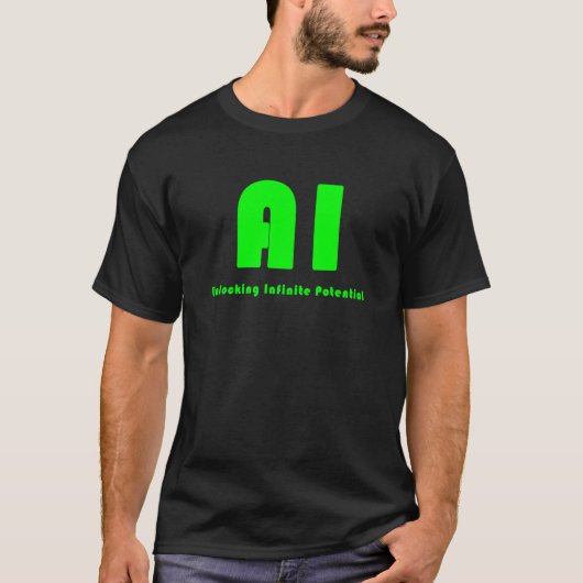 T-shirt AI Unlocking Infinite Potential (Devant)