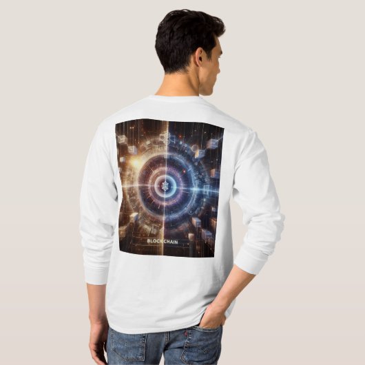 T-Shirt AI x Blockchain Revolution (Dos entier)