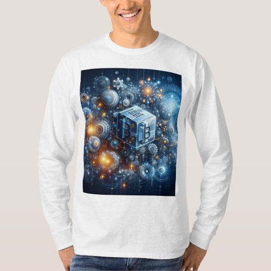 T-Shirt AI x Blockchain Revolution (Devant)