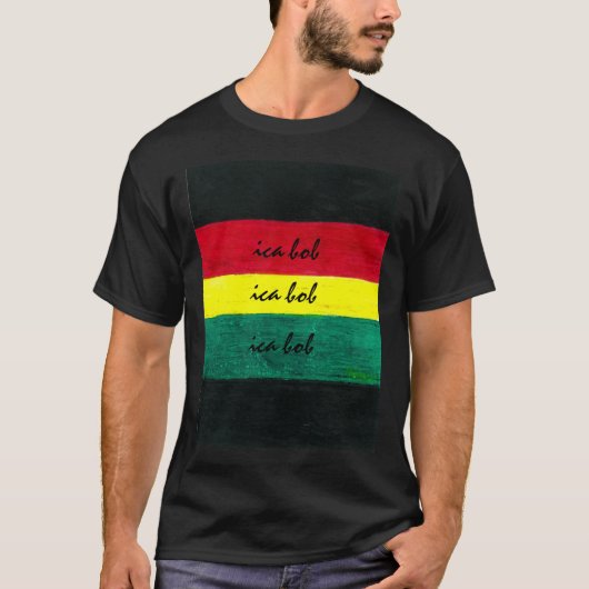 T-shirt AIC " rasta" BobBrand (Devant)