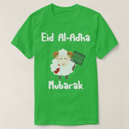 T-shirt Aïd Al-Adha Aïd Moubarak 2021 Joyeux Aïd Tous Mus (Design devant)