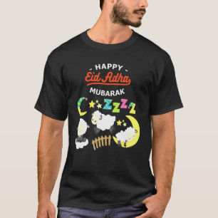 T-shirt Aïd al Adha Aïd Moubarak Joyeux Aïd el-Fitr Musulm
