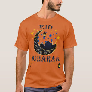 T-shirt Aïd Alfitr Moubarak Kareem, Joyeux Ramadan Kareem