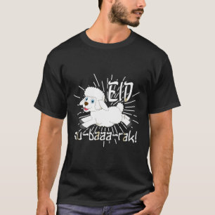 T-shirt Aïd Moubarak mouton mignonne drôle Aïd Al Adha enf