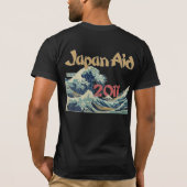 T-shirt Aide 2011 du Japon (Dos)