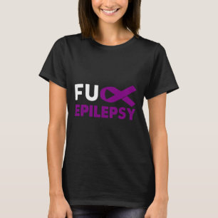 T-shirt Aide à la sensibilisation à l'épilepsie Fck Surviv
