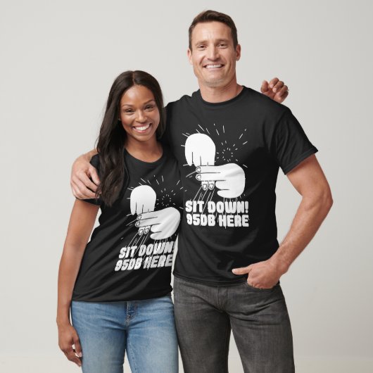 T-shirt Aide à l'ouïe Fierté sourde ASL langue des signes (Unisexe)