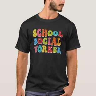 T-shirt Aide aux enfants assistante sociale scolaire