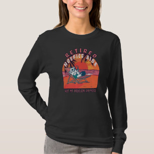 T-shirt Aide d'accueil à la retraite Retraite Vintage
