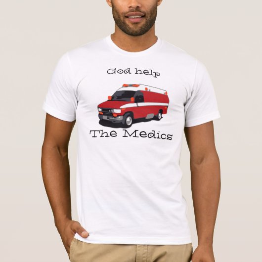 T-shirt Aide de Dieu les médecins (Devant)