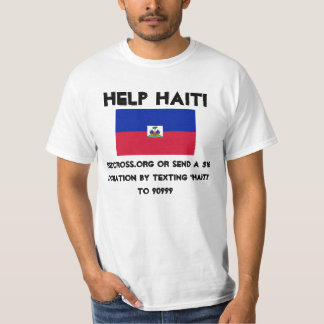 T-shirt aide Haïti